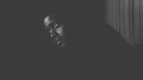 Man Looking Up